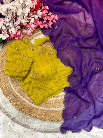 Pure Soft Crunchy Silk Designer Saree SA1225-1714