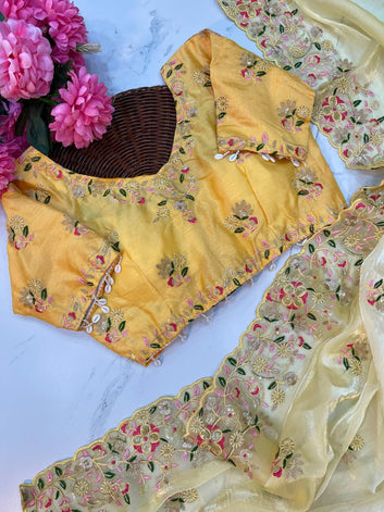 Very Soft Fendy Chiffon Pedding Designer Saree SA1225-1722