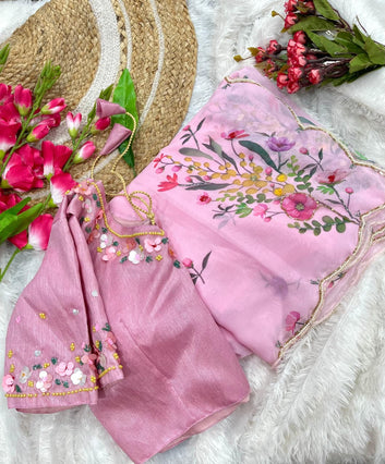 Pure Soft Zimmy Choo Silk Designer Saree SA1225-1733