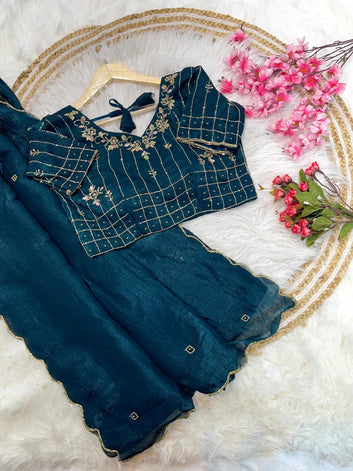 Pure Soft Crunchy Silk Designer Saree SA1225-1745