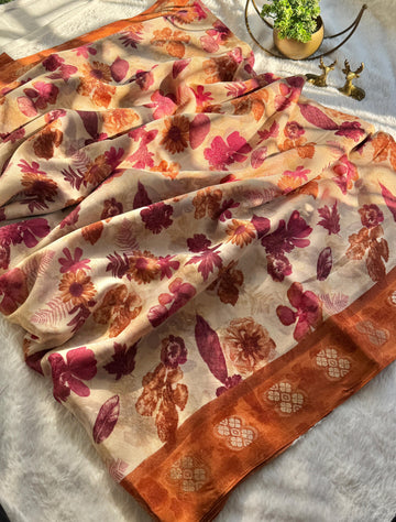 Beautiful Soft Self Silk Saree SA1225-1700