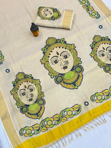 Kerala Gold Tissue Saree SA1225-1705