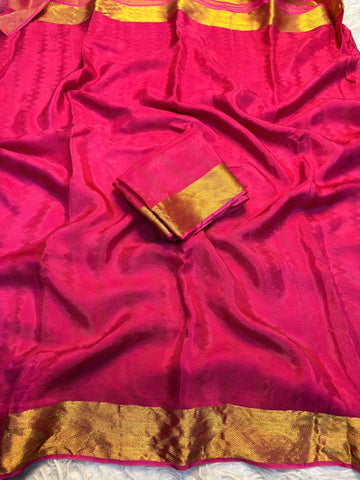 Pure Viscose  Saree with Running Blouse SA126-1783