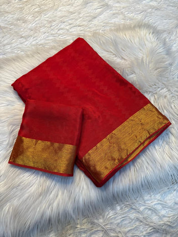 Pure Viscose  Saree with Running Blouse SA126-1785