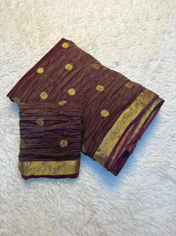 Pure Viscose  Saree with Running Blouse SA126-1772