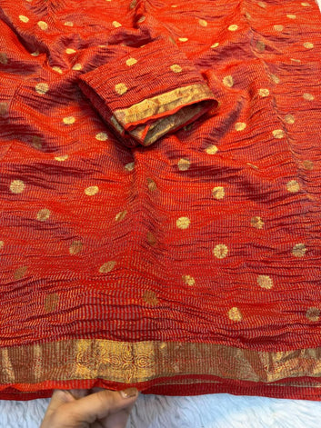 Pure Viscose  Saree with Running Blouse SA126-1776