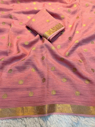 Pure Viscose  Saree with Running Blouse SA126-1782