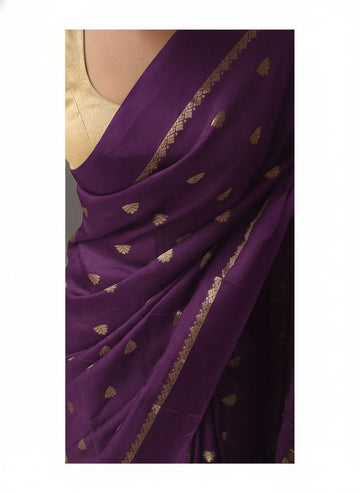 Pure Viscose  Saree with Running Blouse SA126-1766
