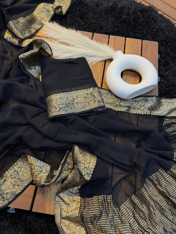 Pure Viscose  Saree with Running Blouse SA126-1759