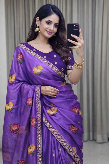 🔥Trending Saree ! Soft Rangoli Silk Saree SA326-1861