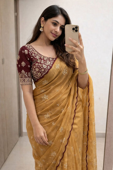 🔥Saree That Steals Hearts  SA326-1872