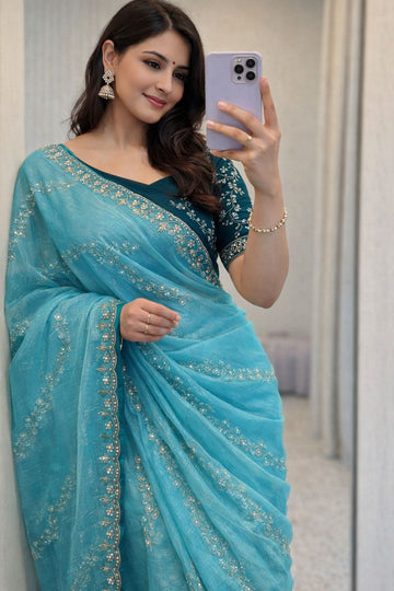 Most Viral Saree  | Soft crunchy saree  SA326-1880