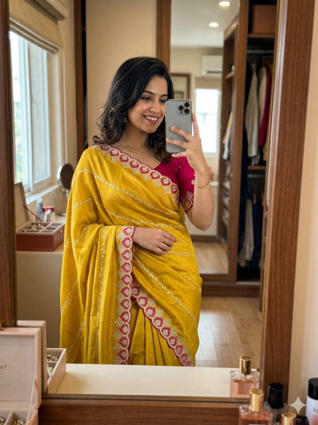 Most Viral Saree  | Star Georgette Saree  SA326-1892