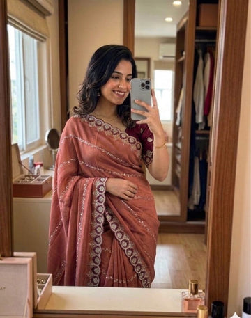 Most Viral Saree  | Star Georgette Saree  SA326-1894