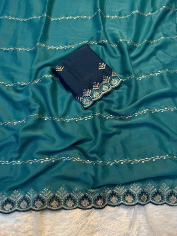 Most Viral Saree  | Star Georgette Saree  SA326-1890