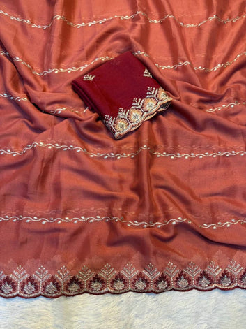 Most Viral Saree  | Star Georgette Saree  SA326-1894