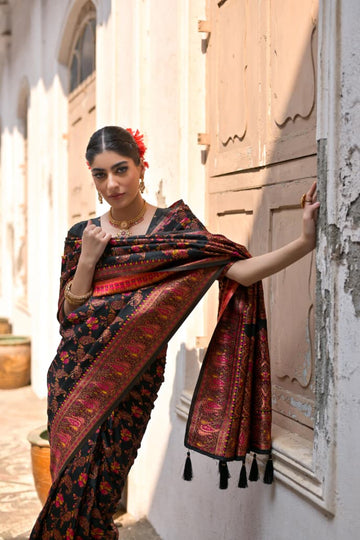 Wedding Special Saree  | Extra Soft Pashmina Silk Saree  SA326-1962