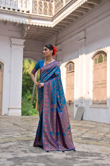 Wedding Special Saree  | Extra Soft Pashmina Silk Saree  SA326-1961