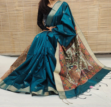 Wedding Special Saree  | Soft Raw Silk Saree  SA326-1949
