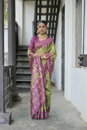 Wedding Special Saree  | Soft Tussar Silk Saree  SA326-1943