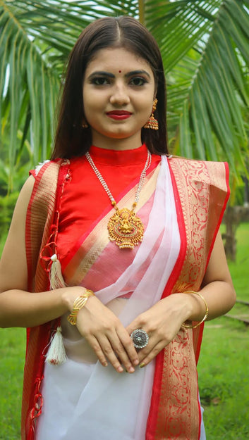 Durga Puja Special Khadi Silk Saree SA826-2112
