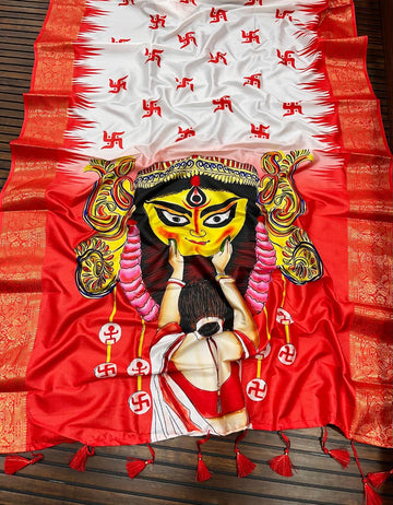 Durga Puja Special Soft Silk Saree SA826-2086