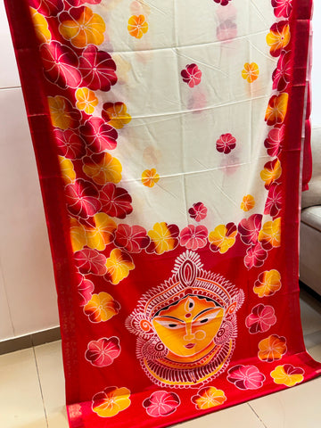 Durga Puja Special Pure Tussar Silk Saree SA826-2167