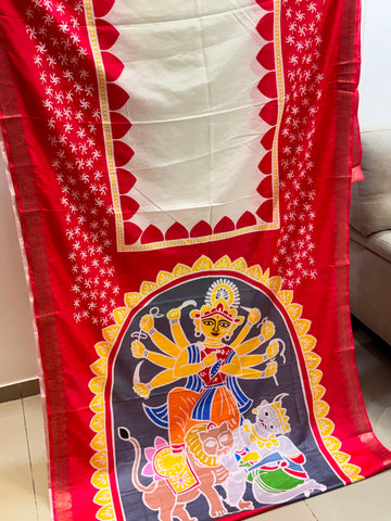 Durga Puja Special Pure Tussar Silk Saree SA826-2168