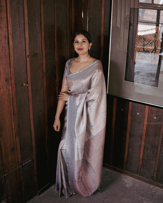 The Enchanting Soft Lichi Silk Jacquard Weave SA925-1099
