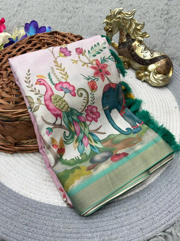 Authentic Kalamkari Saree -SA1225-1511