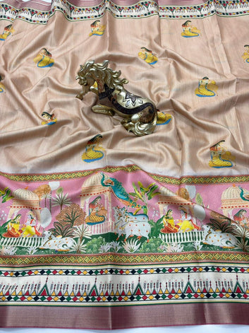 Authentic Kalamkari Saree -SA1225-1527