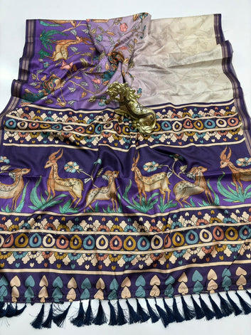 Authentic Kalamkari Saree -SA1225-1529