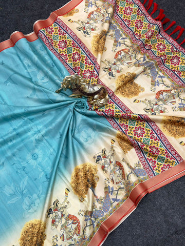 Authentic Kalamkari Saree -SA1225-1558