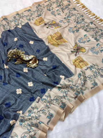 Authentic Kalamkari Saree -SA1225-1578