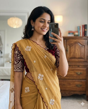 Most Selling Saree  | Rangoli Tissue Saree SA326-1918