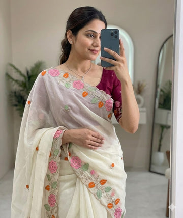 Most Viral Saree  | Star Georgette Saree  SA326-1923