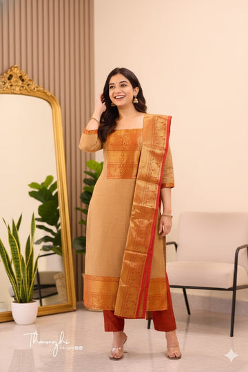 Wedding Special Jeni Banarasi Suit Set  || SA1225-1008