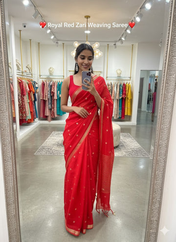 Pure Viscose Weaving Jacquard Saree SA1025-1319