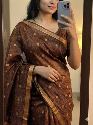 Pure Viscose  Saree with Running Blouse SA126-1772