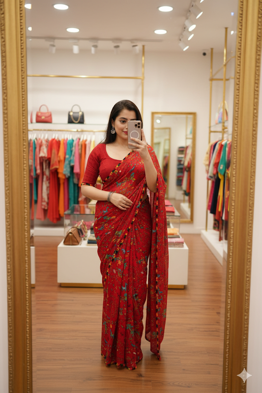 Royal Bridal Wedding Saree – Exclusive Sale Offer SA1025-1290