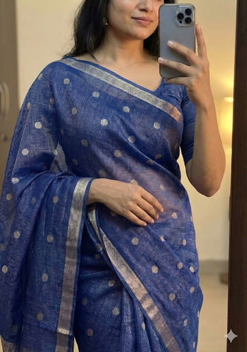 Pure Viscose  Saree with Running Blouse SA126-1773