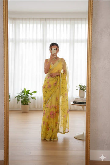 Pure Soft Organza Teby Silk Saree  SA1225-1741
