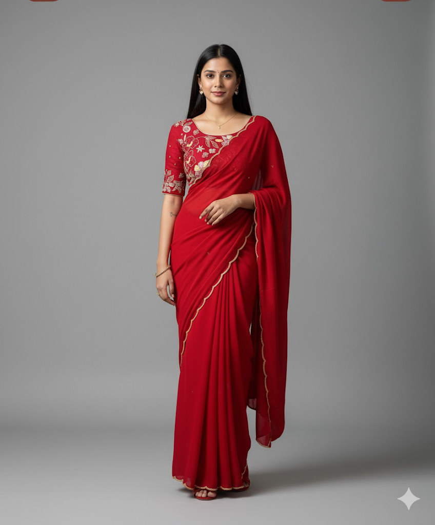 Royal Bridal Wedding Saree – Exclusive Sale Offer SA1025-1283