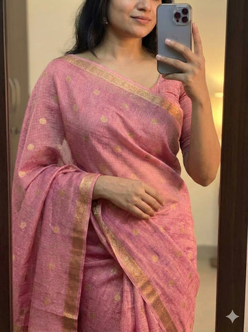 Pure Viscose  Saree with Running Blouse SA126-1775