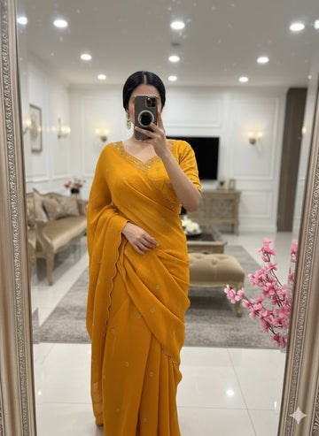 Pure Soft Crunchy Silk Designer Saree SA1225-1747