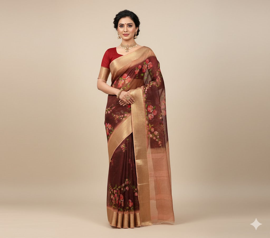 Royal Bridal Wedding Saree – Exclusive Sale Offer SA1025-1306