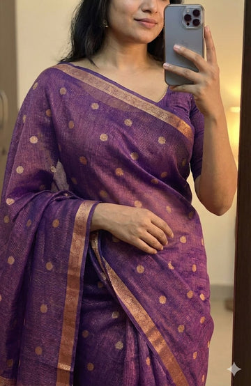 Pure Viscose  Saree with Running Blouse SA126-1777