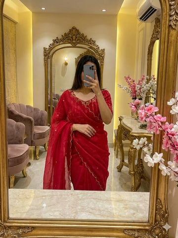 Pure Soft Crunchy Silk Designer Saree SA1225-1749
