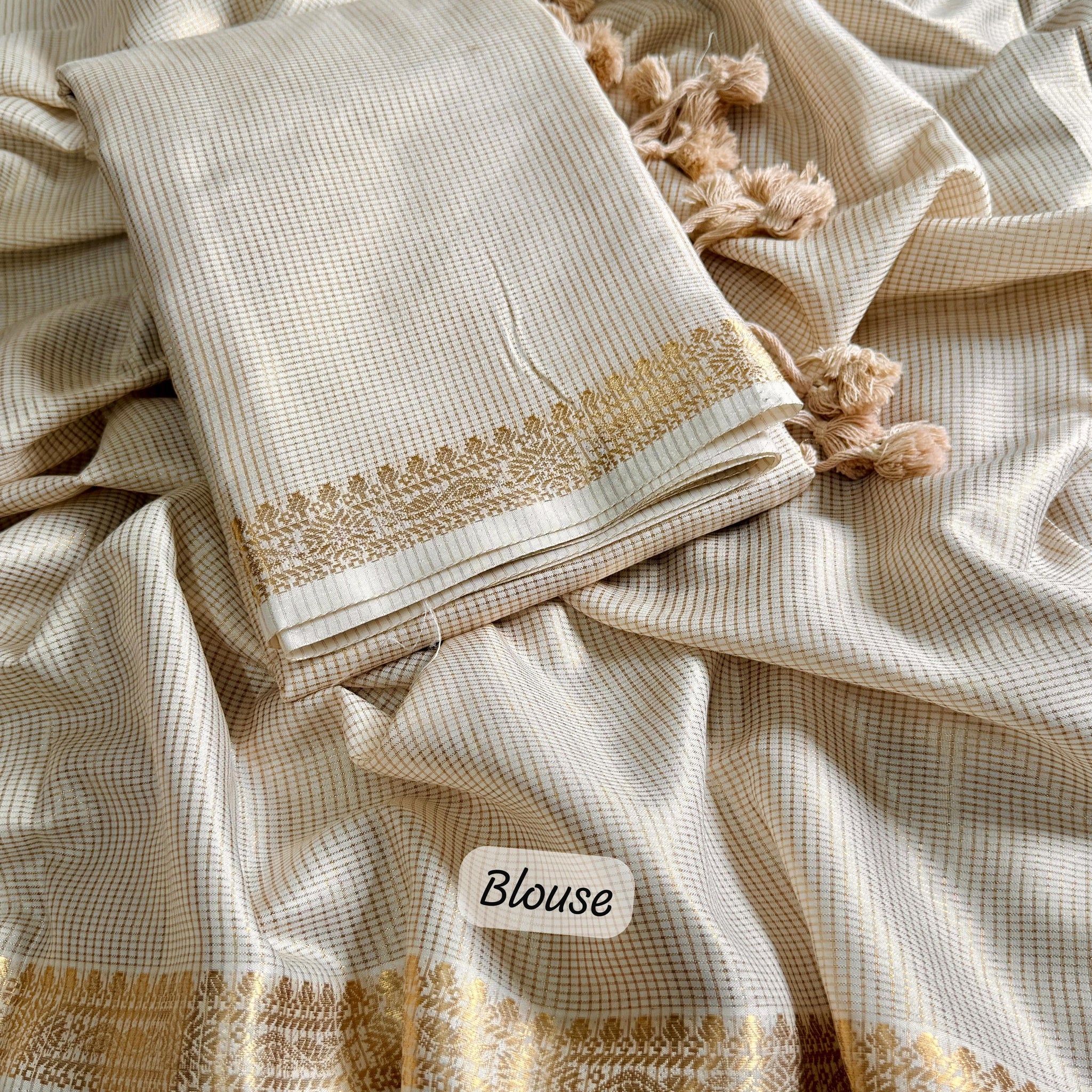 Onam Special Tissue Saree – With Designer Latkans & Rich Zari Border SA825-955