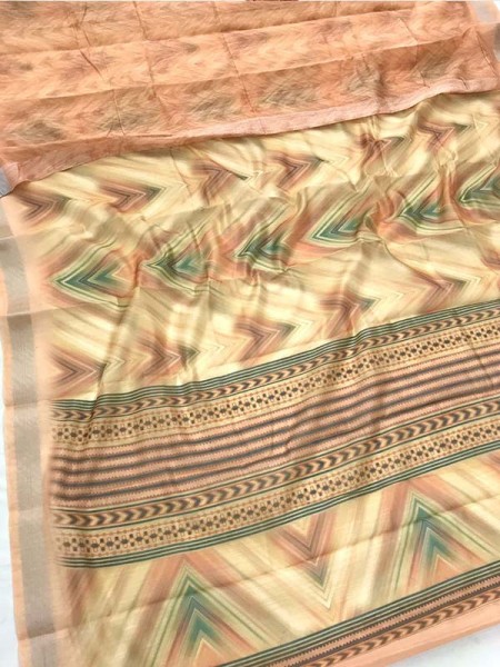 Soft Linen will with Designer Digital Print